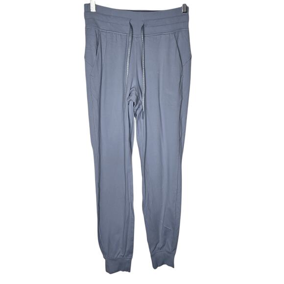 lululemon athletica Pants - Lululemon Jogger Pants Women Size 4 Blue Ready To Rulu High Rise Gym Performance